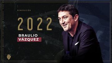 Braulio, renovado hasta 2022