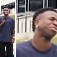 Vinicius ‘estallado’ de la risa: piden un futbolista que empiece por la ‘A’ y no se van a creer a quién dice Endrick