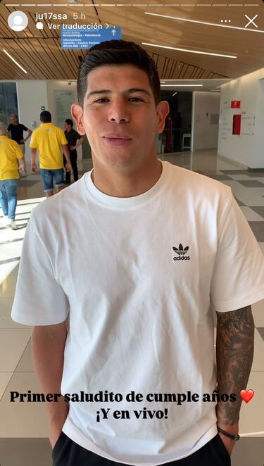 Campos continúa su recuperación con una especial visita de Colo Colo