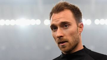 El centrocampista danés del Inter de Milán, Christian Eriksen.