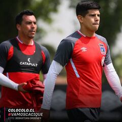 El especial invitado que tuvo el entrenamiento de Colo Colo