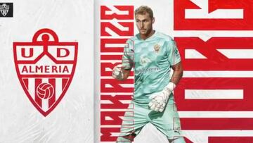 El georgiano Makaridze cierra la porter¨ªa del Almer¨ªa