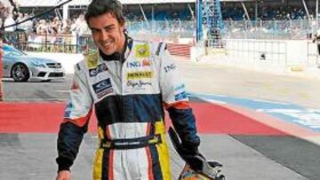 <b>OPTIMISTA. </b>Alonso espera sacar muchos puntos en lo que queda.