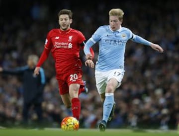 Kevin de Bruyne, volante belga de Manchester City.