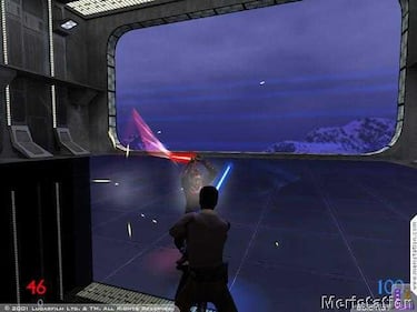 Observa el poder de la fuerza en Jedi Knight II