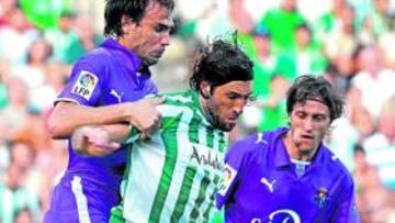 <b>MALOS NÚMEROS. </b>El bético Pavone sólo ha logrado once goles en 52 partidos como verdiblanco.