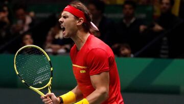 Nadal: "Son momentos felices, pero hay que calmarse"