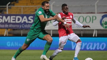 Equidad y Santa Fe empatan en la ida de la semifinal