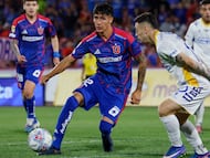 Futbol, Universidad de Chile vs Universidad de Concepcion.
Fecha 6, Liga de Primera 2026.
El jugador de Universidad de Chile Martin Espinoza es fotografiado durante el partido de primera division contra Universidad de Concepcion disputado en el estadio Nacional de Santiago, Chile.
09/03/2026
Andres Pina/Photosport
Football, Universidad de Chile vs Universidad de Concepcion.
6th turn, 2026 First Division League.
Universidad de Chile player Martin Espinoza is pictured during a first division match against Universidad de Concepcion at Nacional stadium in Santiago, Chile.
09/03/2026
Andres Pina/Photosport