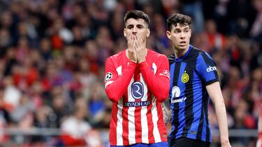 13/03/24 PARTIDO OCTAVOS VUELTA CHAMPIONS LEAGUE
ATLETICO DE MADRID - INTER DE MILAN
TRISTEZA OCASION ALVARO MORATA