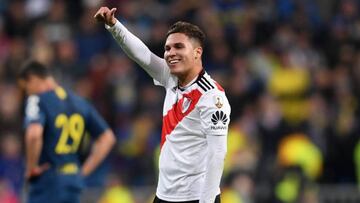 Quintero se despidió de River: "Espero volvernos a encontrar"