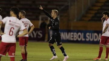 Debut soñado de Dani Nieto en Sudamericana: gol y a semifinales