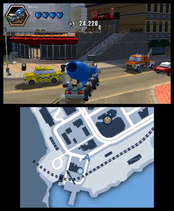 Captura de pantalla - LEGO City Undercover: The Chase Begins (3DS)