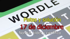 Wordle en español y tildes para el reto de hoy 17 de diciembre: pistas y solución