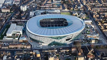 Tottenham Hotspur Stadium.