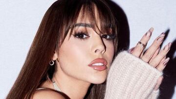 Por qué Danna Paola decidió dejar el cabello rubio y volver al castaño