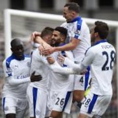 La plantilla del Leicester City duplica su valor de mercado