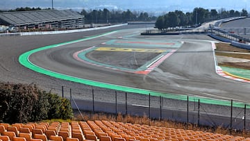 Circuit de Barcelona-Catalunya. Nueva curva 13 para el GP de España de F1 2023.