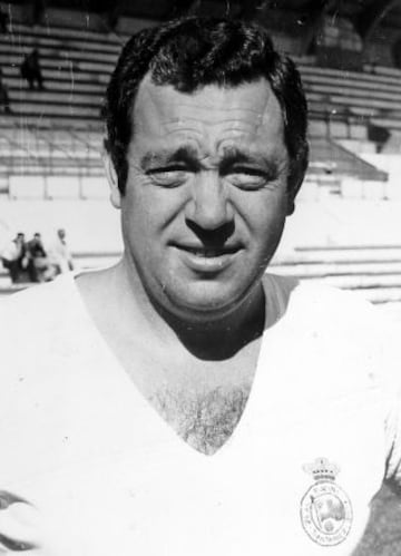 Retrato como entrenador del Racing de Santander.