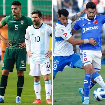 José María Carrasco, defendiendo a Bolivia y a Universidad de Chile.