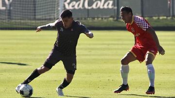 Imágenes del partido amistoso entre Atlas y Tecos