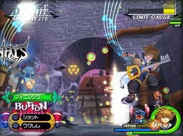 Imágenes in-game de Kingdom Hearts II