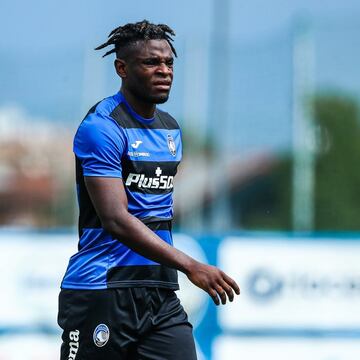 Duván Zapata está listo para su sexta participación en Champions League. El delantero colombiano ha marcado 5 goles, cuatro con Atalanta y uno con Napoli.