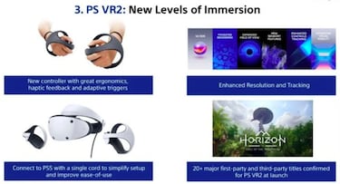 Sony promete que PS VR 2 tendrá "más de 20 juegos de lanzamiento"