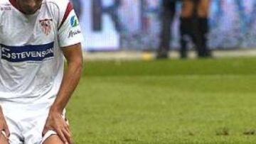 <B>PRIMERA DERROTA. </B>El nuevo Sevilla de Juande Ramos sufrió en Pamplona su primera derrota de la temporada.