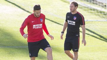 Koke ultima su recuperación: siguió con carrera y tocó balón