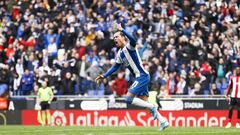 Ra&uacute;l de Tom&aacute;s, durante un partido del Espanyol.