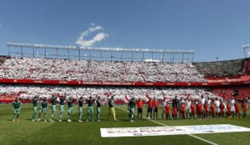 Los equipos saltan al Sánchez Pizjuán.