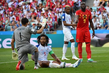 Las mejores imágenes del debut mundialista de Panamá ante Bélgica