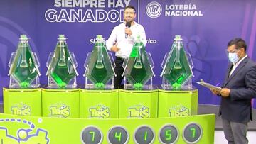 Resultados y números ganadores de hoy de la Lotería Tris Extra | 2 de julio
