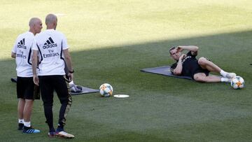 Zidane avisa a Bale: "Su situación no ha cambiado"
