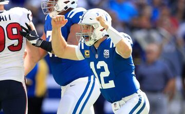 A pesar de una gran tarde en casa de Luck, los Indianapolis Colts no lograron la victoria. (38.66)