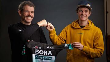 Anton Palzer, debutante en el ciclismo con el Bora-Hansgrohe.