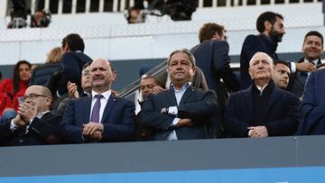 27/05/19  PARTIDO DE SEGUNDA DIVISION DEPORTIVO DE LA CORU&Ntilde;A  -  MALLORCA  Tino Fern&aacute;ndez en el palco 