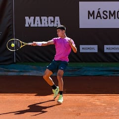 Giustino pone fin a la racha del prometedor Carlos Alcaraz