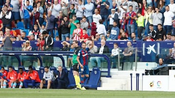 Pedro L&oacute;pez fue despedido con honores del Ciutat de Val&egrave;ncia.