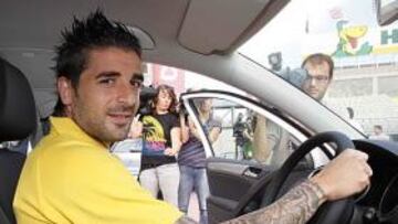 <b>CON GANAS. </b>Tras marcarle al Celta su primer gol, Portillo quiere más.