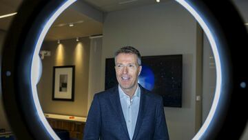 BERND REICHARD, CEO SUPERLIGA, DURANTE LA ENTREVISTA CON AS