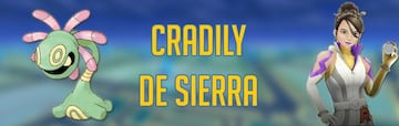 Cómo vencer al Cradily de Sierra en Pokémon GO