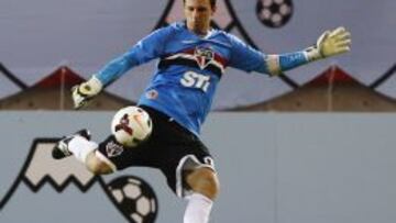 Rogerio Ceni ya ha jugado 1.117 partidos con Sao Paulo.