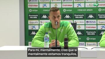 Canales: "Es el partido más importante de la temporada"