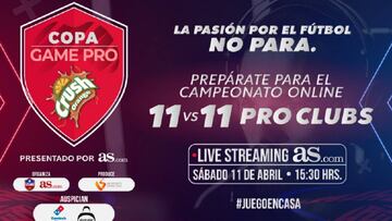 ¡Imperdible! Hoy se juega la Copa Crush Game Pro Clubs by AS.com