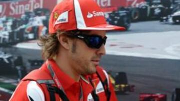 <b>TALENTO SIN PREMIO. </b>Fernando Alonso necesita una mayor evolución del Ferrari para poder volver a aspirar con garantías al título mundial.