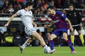 Melero y Sergio Busquets









