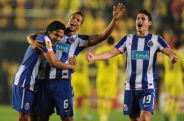 El tridente colombiano ganó la Liga de Portugal en 2010/2011