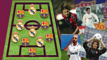 ¿Cuál sería el peor XI de los Clásicos Barça-Madrid?